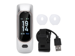 Pulseira Inteligente EOOCOO (fone de Ouvido Bluetooth, Monitoramento de Frequência Cardíaca)