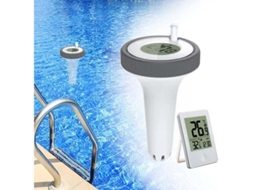 Termômetro Flutuante Para Piscina,sensor Sem Fio Interior/exterior,medidor Digital Com Tela Lcd Btforus