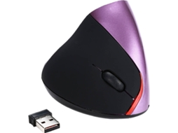 Rato XSJ Wireless Carregamento Vertical 2.4G (2400 dpi - Roxo)
