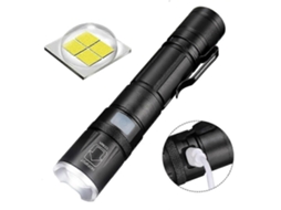 Lanterna Led De Bolso Recarregável Usb Para Caminhadas, Acampamentos, Superbrilhante, 5 Modos Olysi Shop