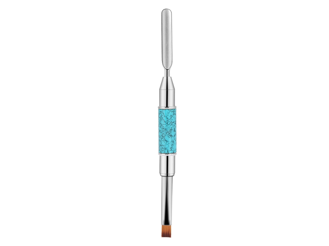Pincel De Unhas Em Gel Com Duas Pontas Caneta De Arte Para Unhas Extensão E Pintura Luz Terapia Manicure 01