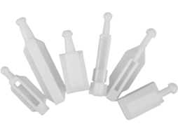 Kit de suporte para ajuste de faróis para veículos E39, em plástico resistente.