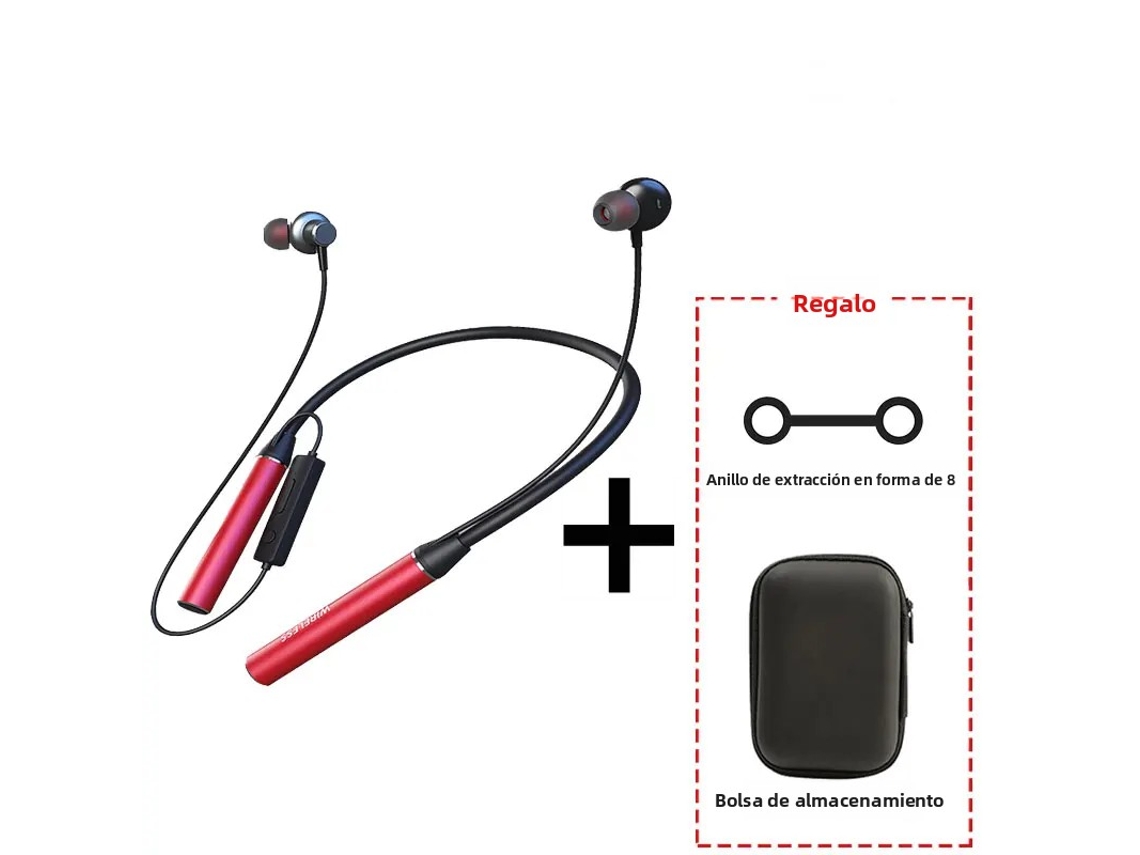 Fone de Ouvido Bluetooth com Microfone e Armazenamento em Cartão Tf, Som Estéreo, À Prova D'água, Bateria com Duração de Até 180 Horas. MDUG