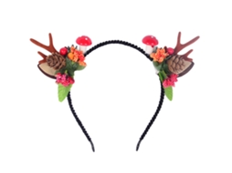 Tiara de Natal com Chifres de Alce-Qh115 AURUM