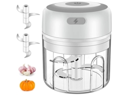 Moledor De Carne Elétrico Sem Fio 2025, Liquidificador Portátil Mini De 250ml Com 3 Lâminas Afiadas