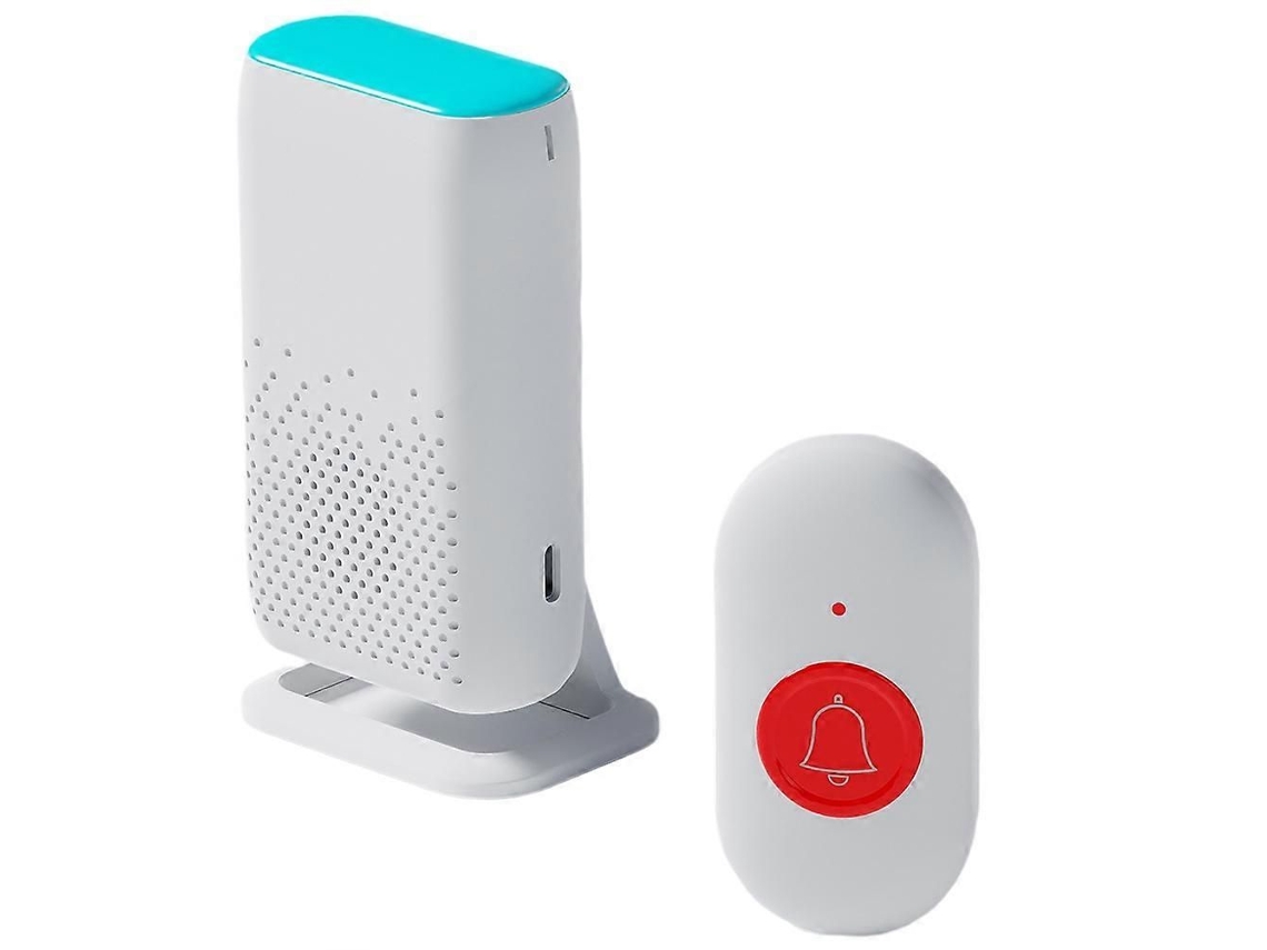 Campainha Sem Fio D320 Com Vibração E Flash, Pager Inteligente Para Idosos, Pager De Emergência Sem Fio À Prova D'água, Sistema De Alerta De Enfe