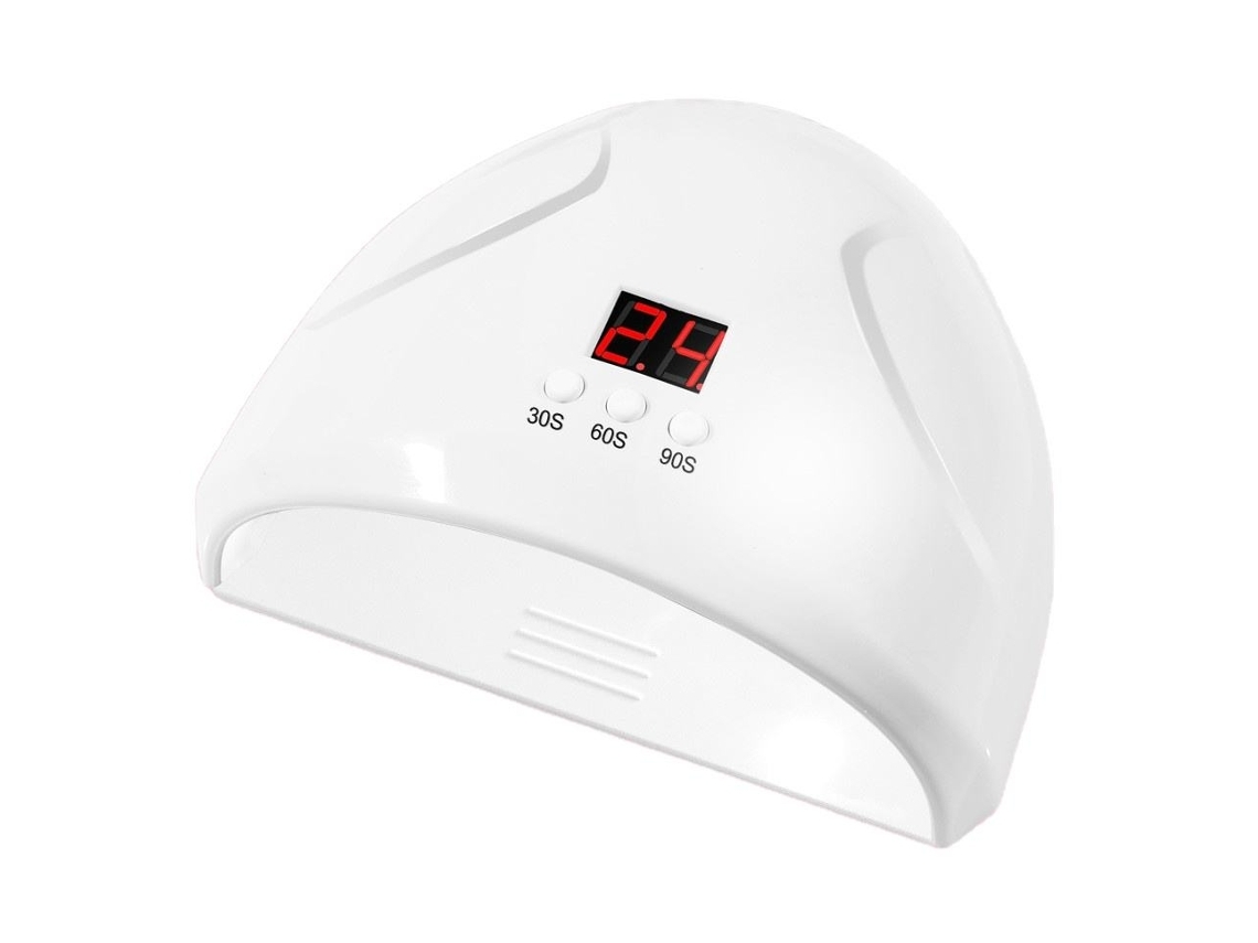 Lâmpada Uv Para Unhas Usb Com Temporizador 36w Branca Yunzii