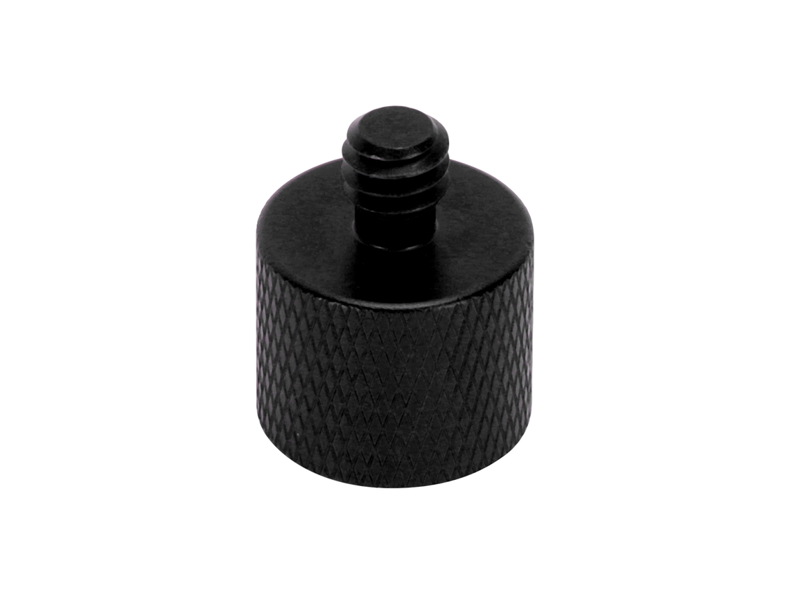 Screw Converter 3/8in Female To 1/4in Male Thread Adapter For Tripod Monopod Camera Photoblack LAXISCREED (a1)
