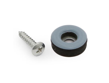 Deslizante ptfe ø25 gris c/torn (8u)