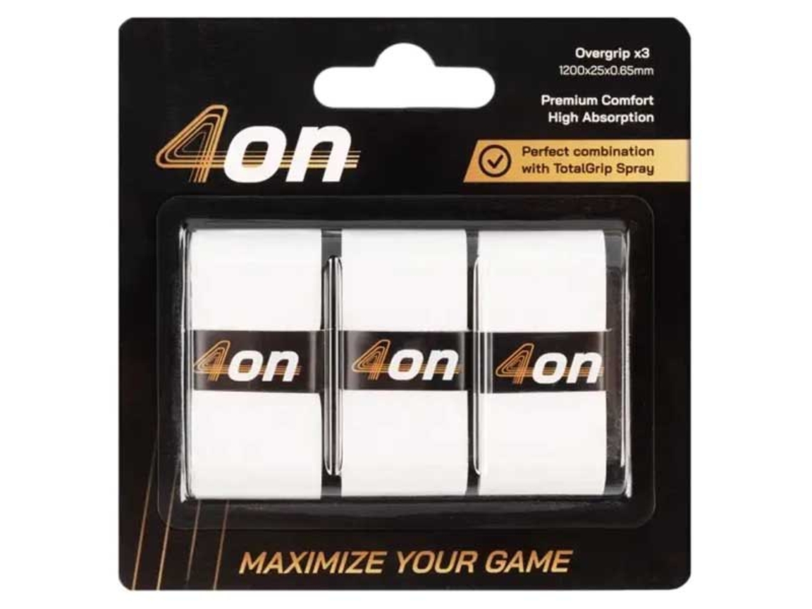 Overgrip de Tênis Comfort 3 Unidades Branco4On