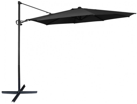 Guarda-Sol  Garden (300 cm - Cinzento - Alumínio)