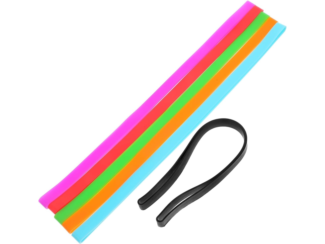 Nuobesty Conjunto De 6-tiras Silicone Para Toalha Praia, Design Simples E Leve, Mantêm As Toalhas Presas Às Cadeiras De