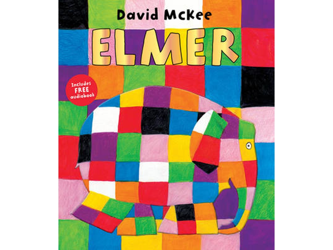 Livro Elmer de David Mckee (Inglês)