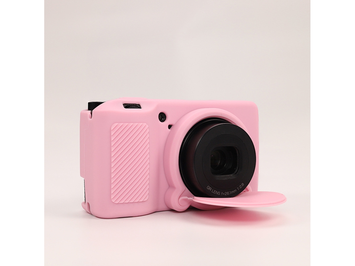 Capa para Ricoh Gr3x/ Gr3 Acessórios para Capa de Silicone de Câmera CUICH (rosa)