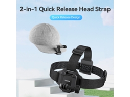 2026 accesorios para Cámara de Acción: Clip para Mochila, Correa para Cabeza Y Montajes Universales Gopro