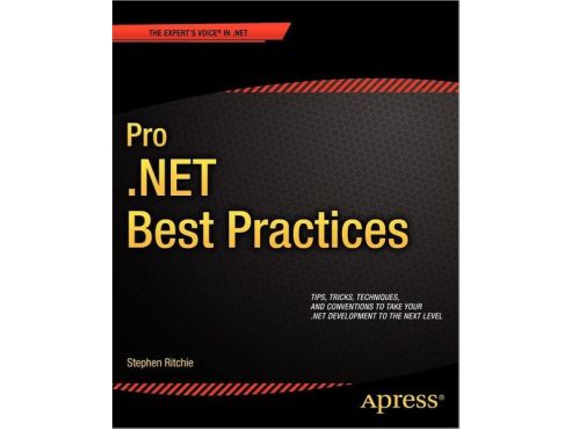 Livro Pro NET Best Practices Experts Voice in NET de Stephen Ritchie (Inglês)