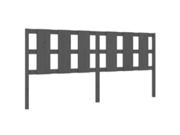 Cabeceira de Cama MAISON EXCLUSIVE em Pinho Maciço Cinzento (125,5x4x100 cm)