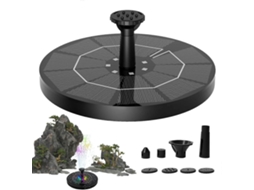 Bomba Solar Para Decoração De Jardins Aquáticos Com Energia Solar E Luz Para Jardins, Lagos, Tanques De Peixes E Aquários. Olysi Shop