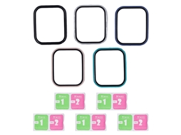 Capas Anti Risco Para Amazfit Bip 5 Pc Preto Verde Rosa Transparente Azul