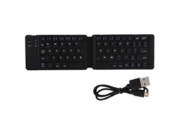 Teclado Bluetooth Plegável (bateria Integrada, Conexão Sem Fio)