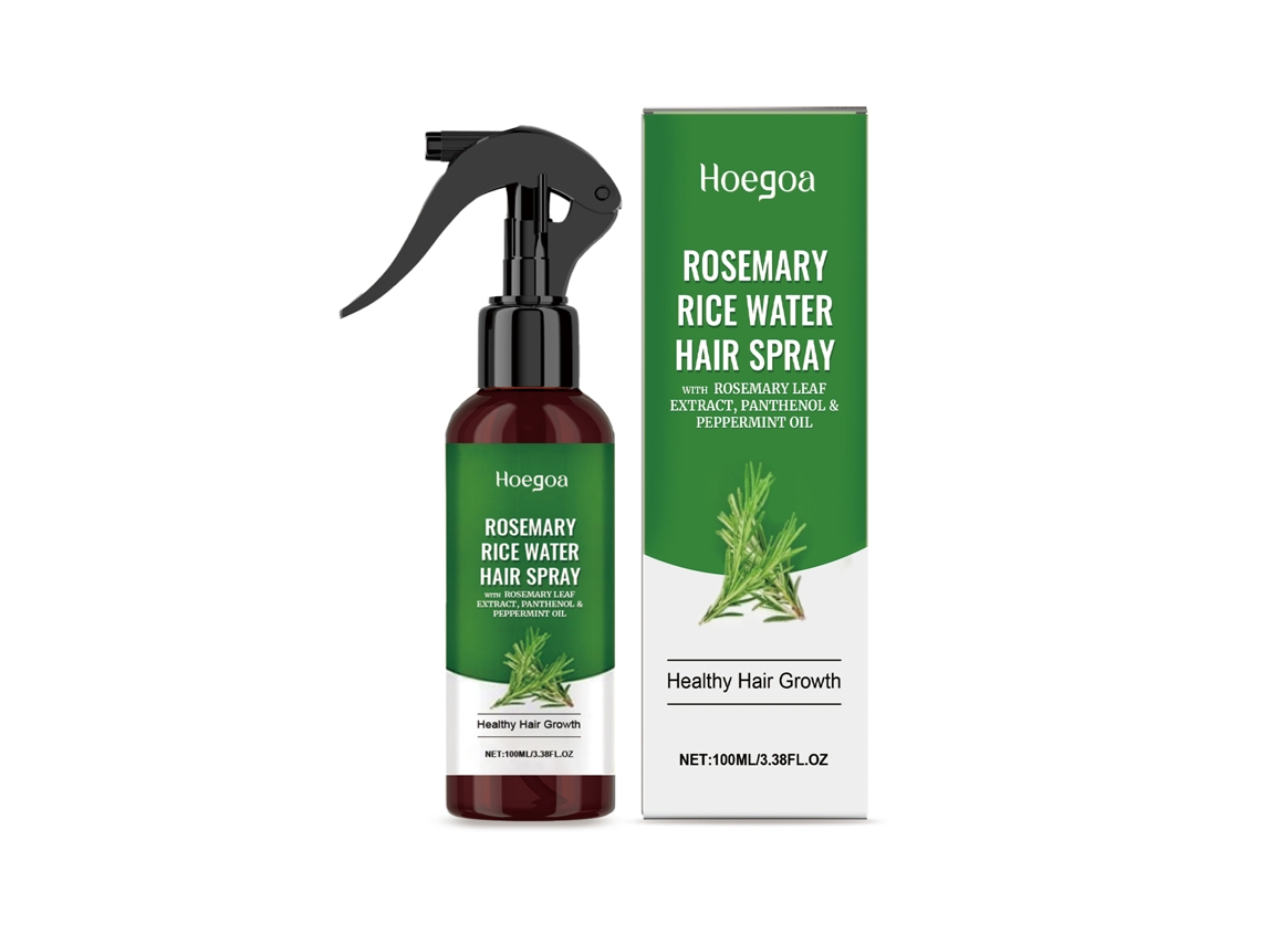 Spray De Arroz Com Alecrim Para Cabelo