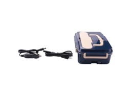 Lancheira Elétrica Portátil Aquecedora De Alimentos Com Colher E Palitos Para Residências De 220 V E Carros De 12 V/24 V Aquaforge
