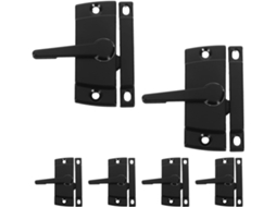 Kit De Reparo Com 4 Peças De Travas Para Persianas De Rolo Em Abs