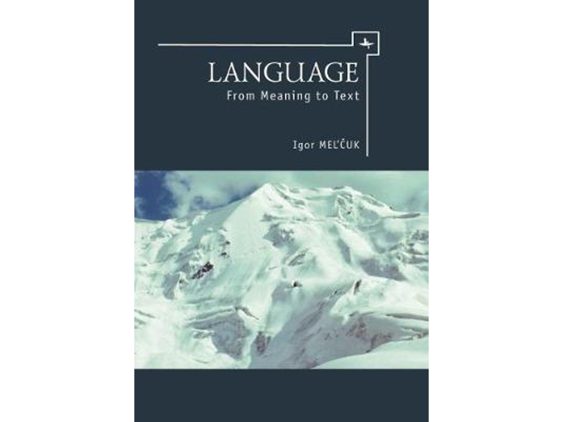 Livro Language de Igor Mel’Čuk (Inglês - Capa Dura)