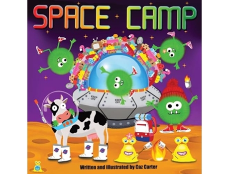 Livro Space Camp de Caz Carter (Inglês)