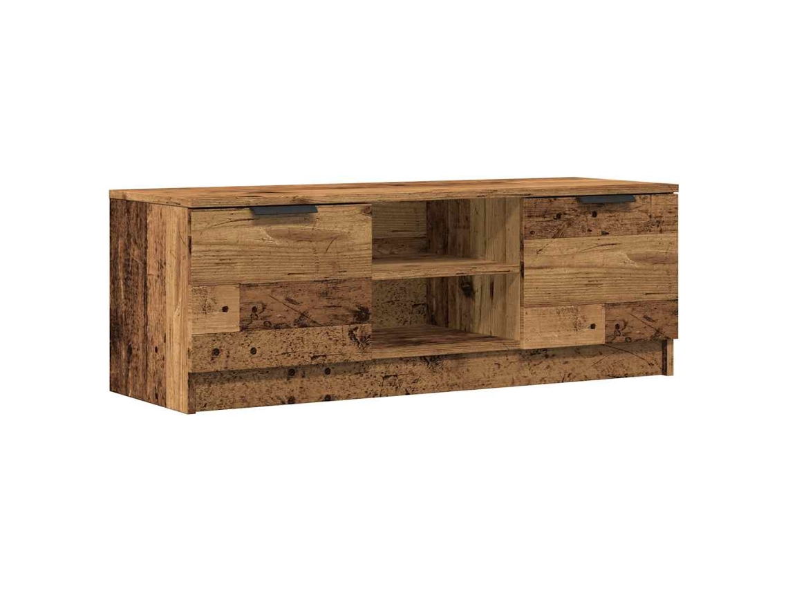 Móvel de tv VIDAXL Marrom Madeira processada (102x35x36,5 cm)