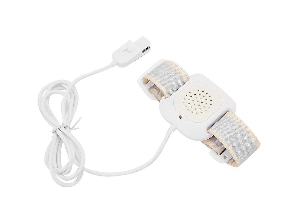 Alarme para enurese noturna com sensor, som alto, vibração e luz intermitente para bebês, idosos e animais de estimação.