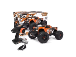 Azulhpi Maverick Atom 150500 Rtr 1/18 2.4g 4wd Rc Carro Off road Monstro Led Engrenagens Metálicas Diferenciais Controle Remoto Brinquedos MDUG