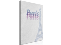 Quadro ARTGEIST Paris in Watercolours (1 Part) Vertical (80x120)