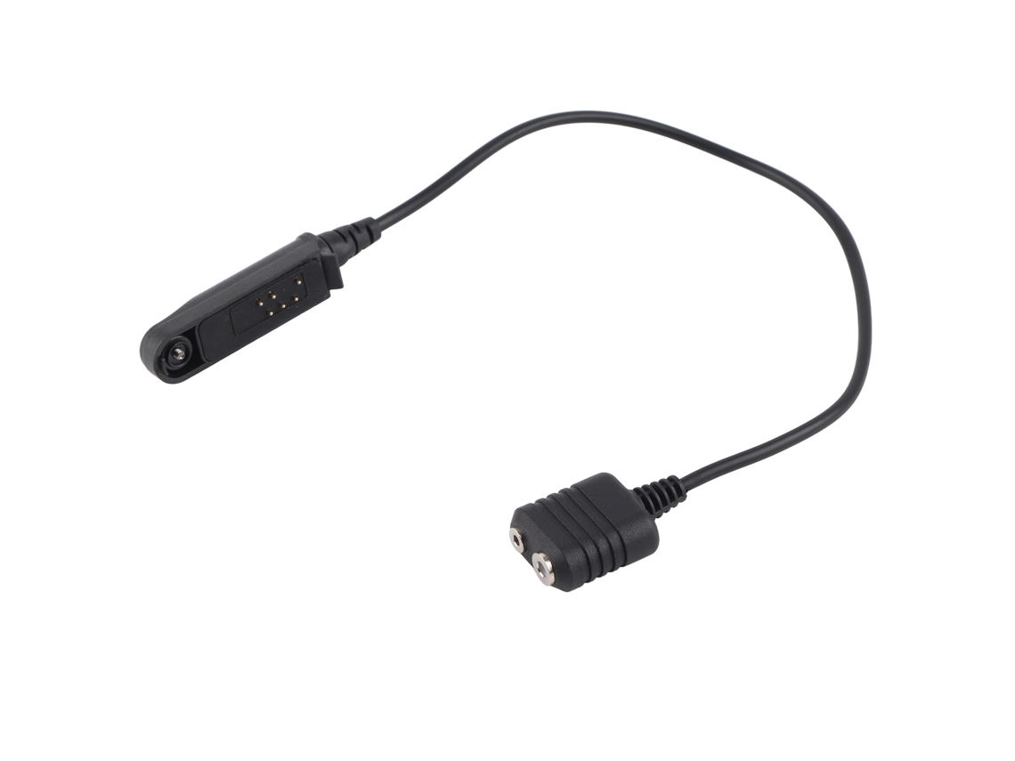 Adaptador de Cabo de Áudio Mali K Head 2pin para Rádio Baofeng