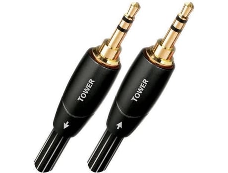 Cabo de Áudio AUDIOQUEST (Jack 3.5mm - 3 m - Preto)