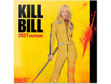 Calendário  Kill Bill (2021 - 30 x 30 cm)