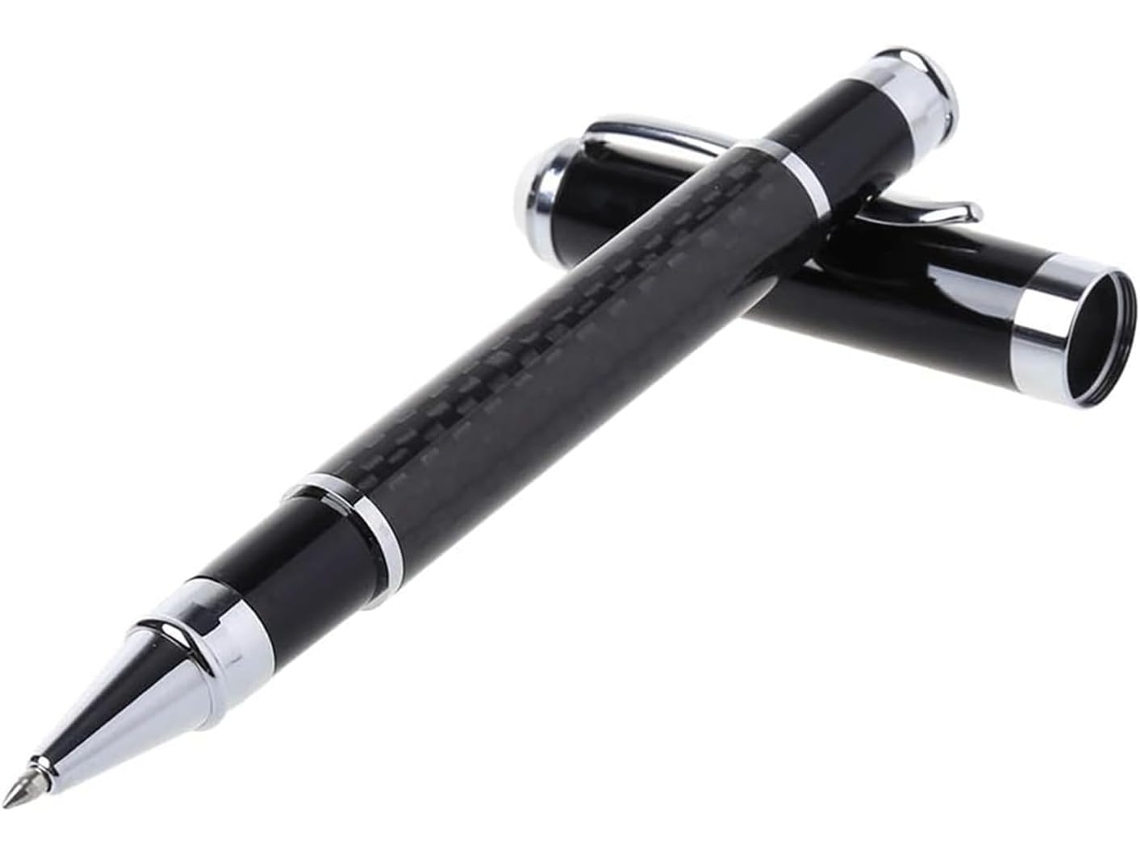 Caneta Esferográfica De Luxo, Rollerball Metal Gravada, Para