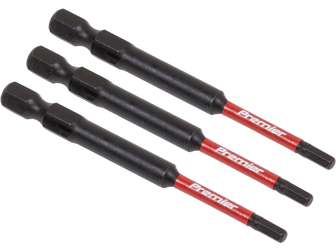 Conjunto De 3 Bits Hexagonais De 75 Mm Ak8261