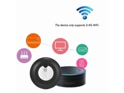 Controle Remoto Universal Wifi-ir Para Ar Condicionado Tv Dvd Com App Tuya Smart Life Alexa