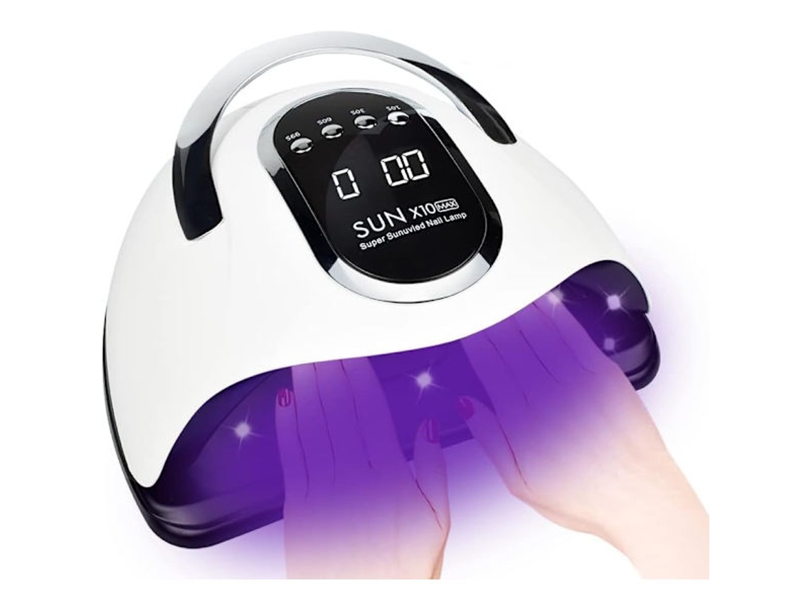 Lâmpada Uv Led De 280w Para Unhas, Secagem Rápida, Para Uso Doméstico E Profissional, 6