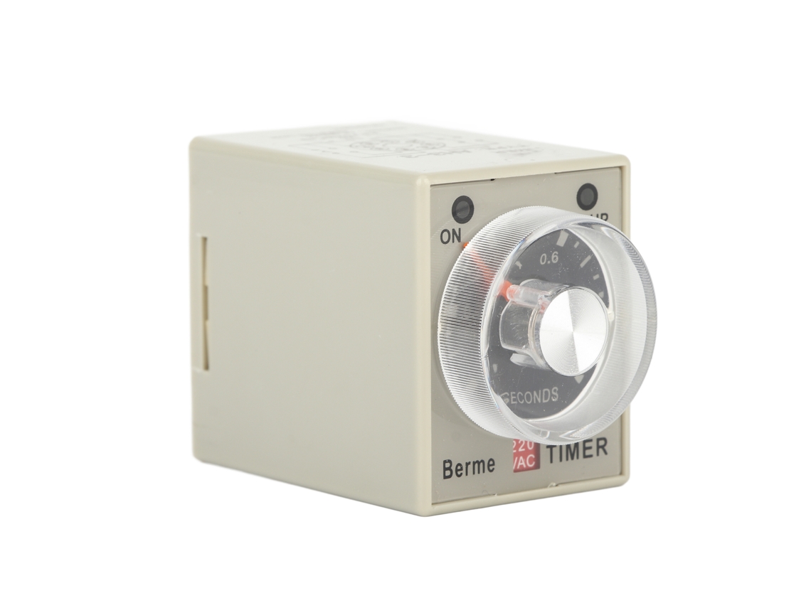 Hkj relé Temporizador de Retardo de Encendido Ah3‑3 Ac 220v 50/60hz 1s
