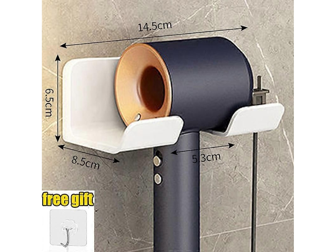 Secador de Cabelo Suporte Punch free Banheiro Elétrico Rack Multi funcional a Rmazenamento GOKOCO