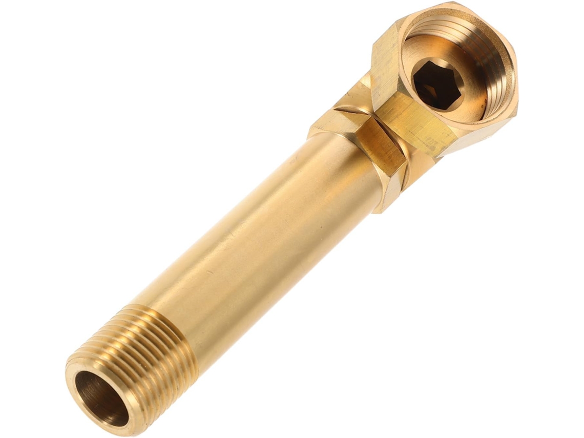 Adaptador Giratório De Cobre Para Mangueira Jardim, Peça Reposição