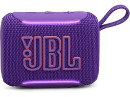 Coluna Bluetooth JBL Go 5 (4.8 W RMS - Autonomia: Até 10h - Roxo)