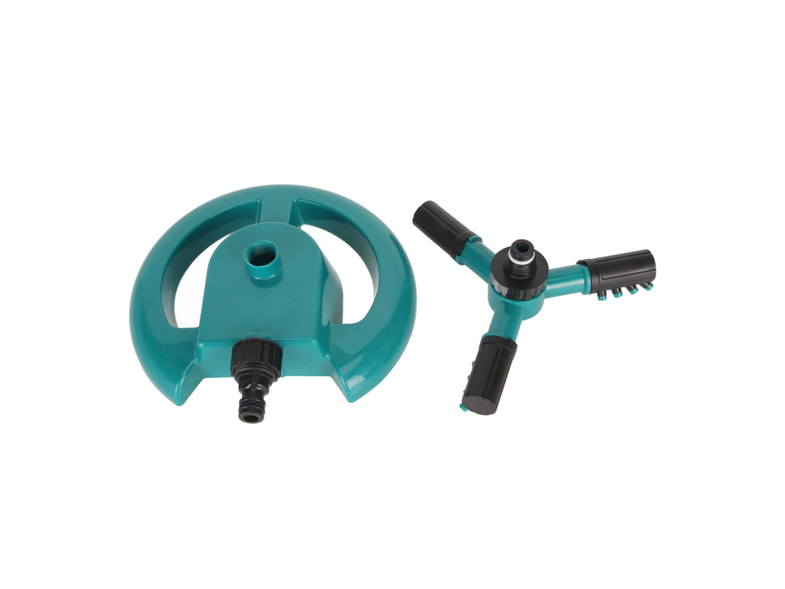 Aspersor Rotativo Automático 360 Graus Para Jardim Com Conexão Dn15
