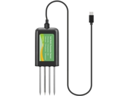 Medidor De Solo Usb Umidade, Ph, Temperatura, Npk E Salinidade Compatível Com Android Hongmeng Ideal Para