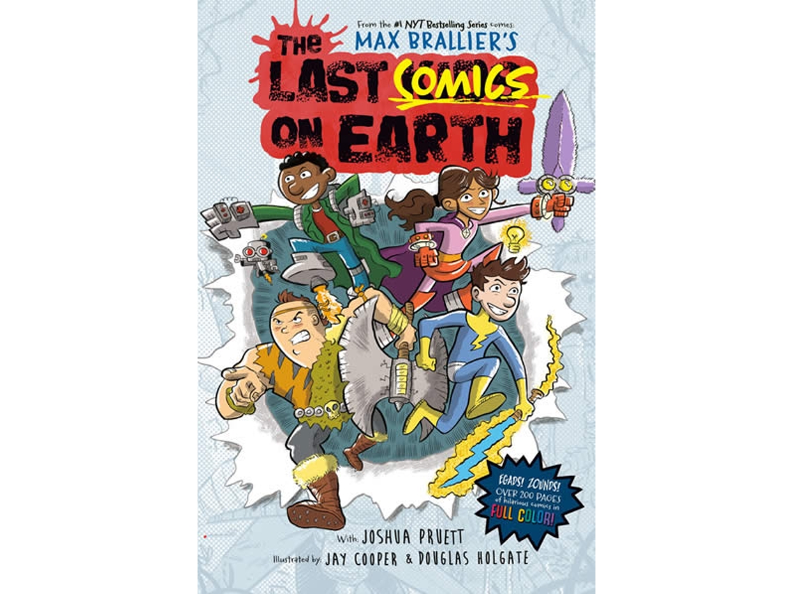 Livro The Last Comics On Earth de Max Brallier e Joshua Pruett (Inglês - Capa Dura)