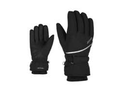 Luvas para Mulher de Ski ZIENER (Tamanho 8 - Multicor)
