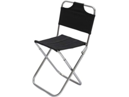 Cadeira de Camping Alipis em Aço e Pe Dobrável, Portátil, Leve Ideal para Camping