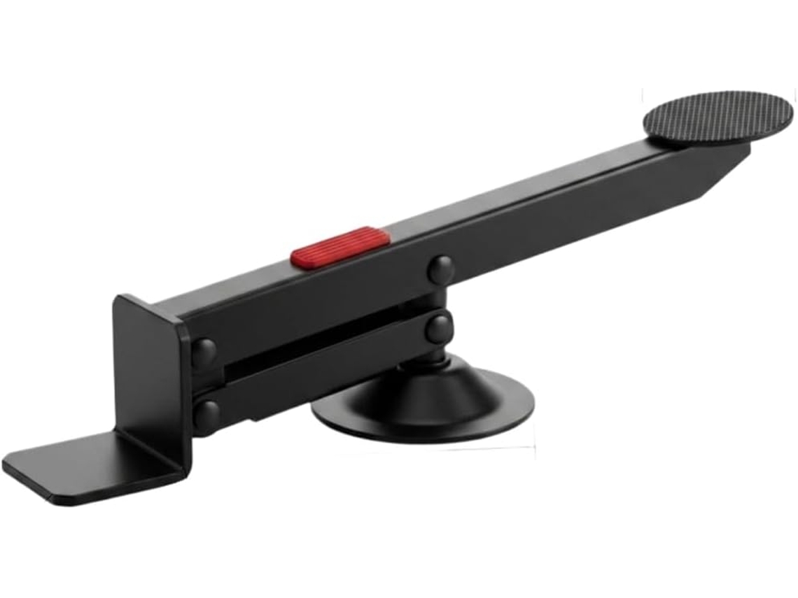 Elevador De Porta Em Aço Liga Resistente Para Suporte Mãos Livres, Ferramenta De Instalação Com Altura Ajustável Para
